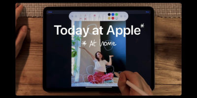 Take Apple Workshops from Home with "Today at Apple at Home"