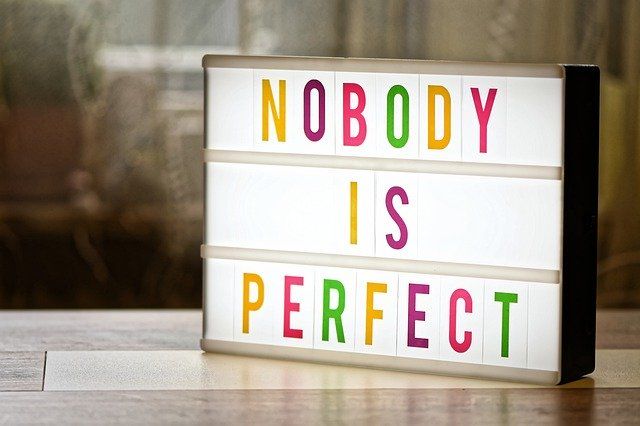 Perfectionism Productivity Sign