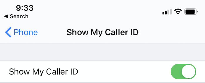Hide Your Phone Number Iphone Caller Id
