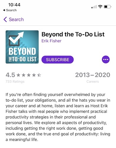 4 Productivity Podcasts Subscribe Beyond Todo List