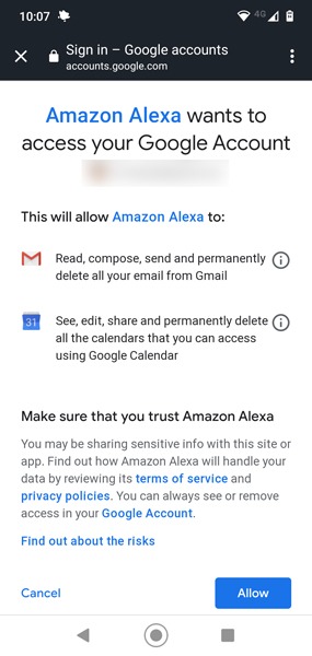 Alexa Organization Skills Commands Access 1