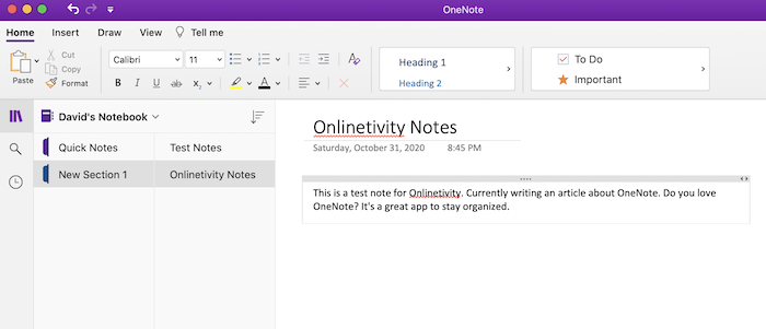Stay Organized With Onenote Notes