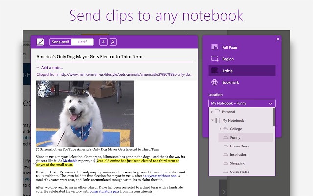 Stay Organized With Onenote Webclipper