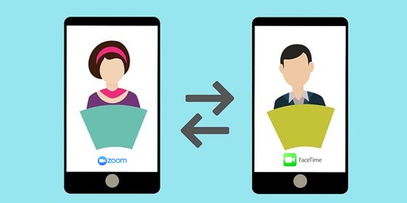 Zoom vs. FaceTime Similar Logos, Different Capabilities
