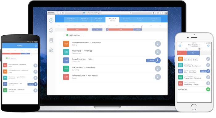 Five Best Time Tracking Apps Hours 1