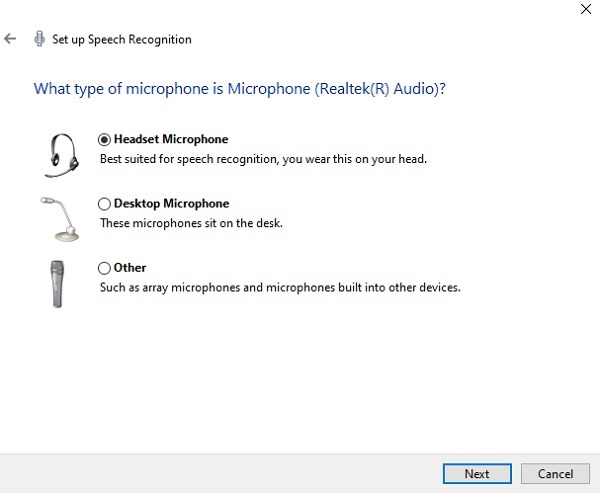How To Set Up Voice Typing On Windows 10 Mic Type