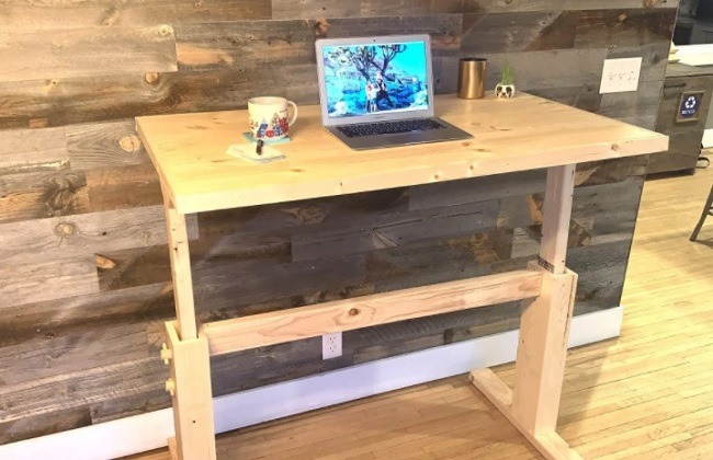 How To Create Your Own Standing Desk Family Handyman