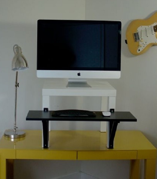 How To Create Your Own Standing Desk Ikea