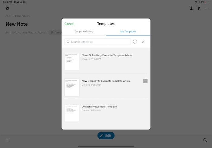 How To Creative Evernote Template My Template