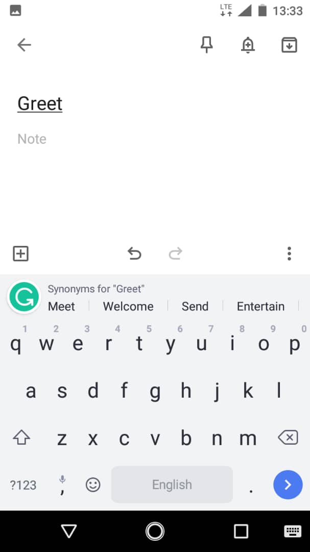 Productivity Apps For Android Grammarly 4
