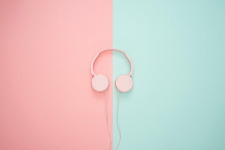 The Power Of Music Pink Headphones