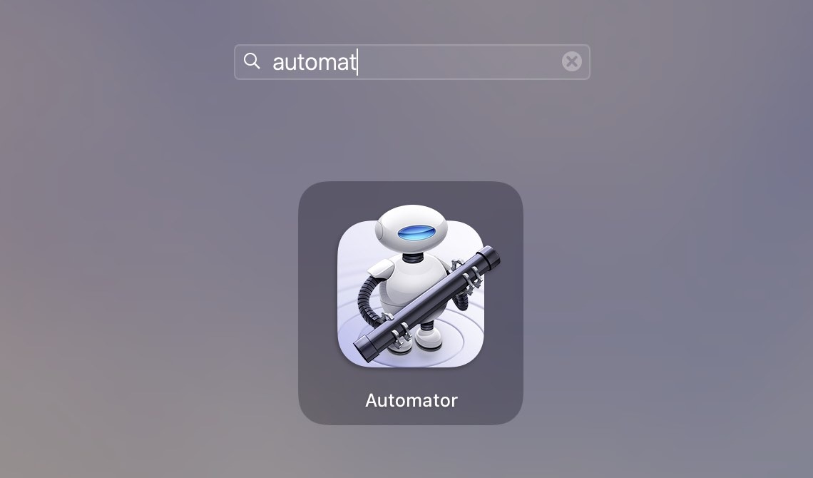 Automator Mac Simplify Tasks
