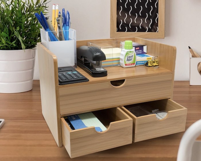 Great Desktop Organizers Workspace Bamboo